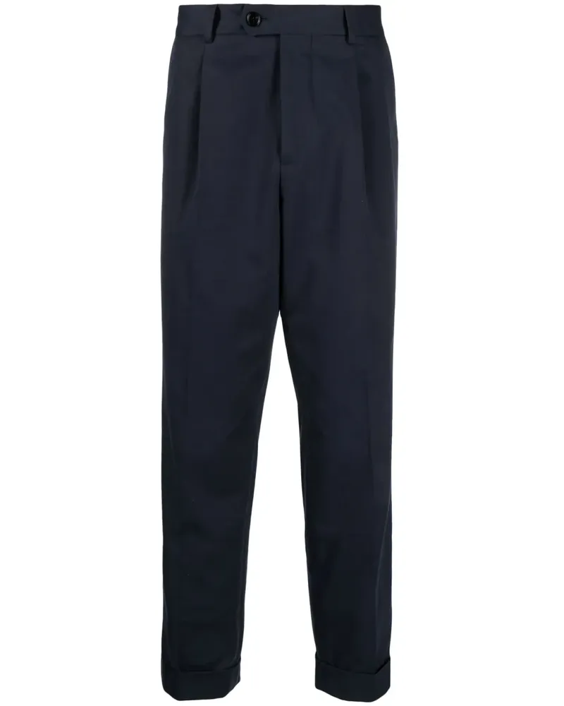 Brunello Cucinelli Chino mit schmalem Schnitt - Blau Blau
