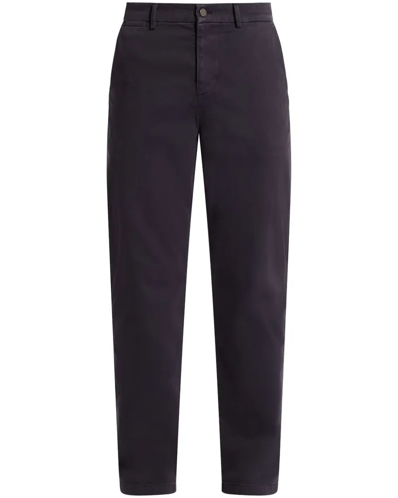 7 for all mankind Chino mit geradem Bein - Blau Blau