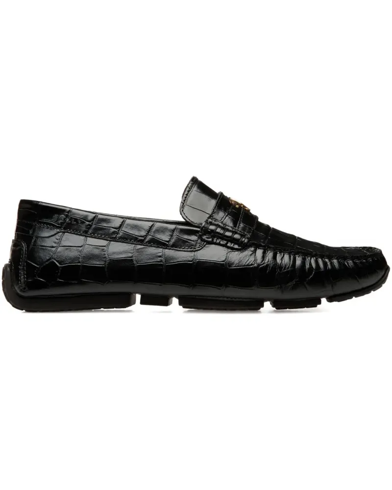 Bally Pilot Driver Loafer - Schwarz Schwarz