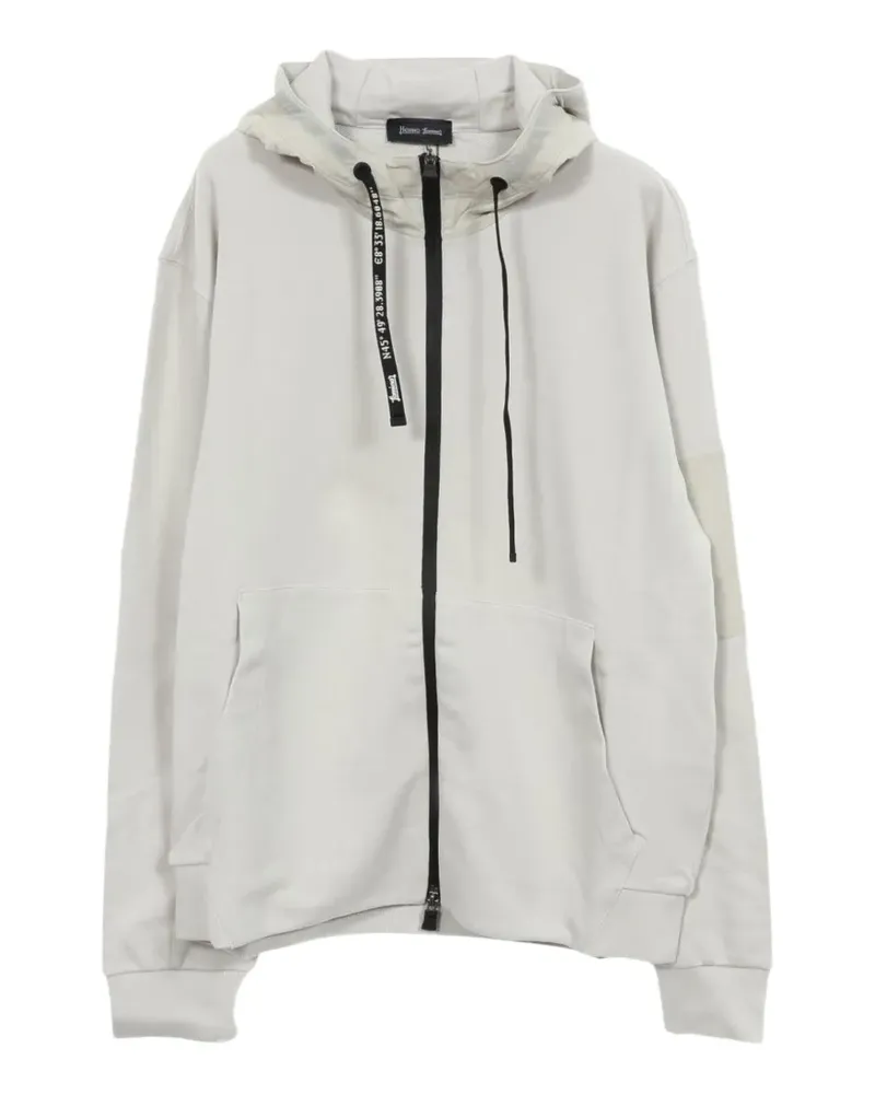 Herno 2020s Laminar zip-up hoodie - Grau Grau