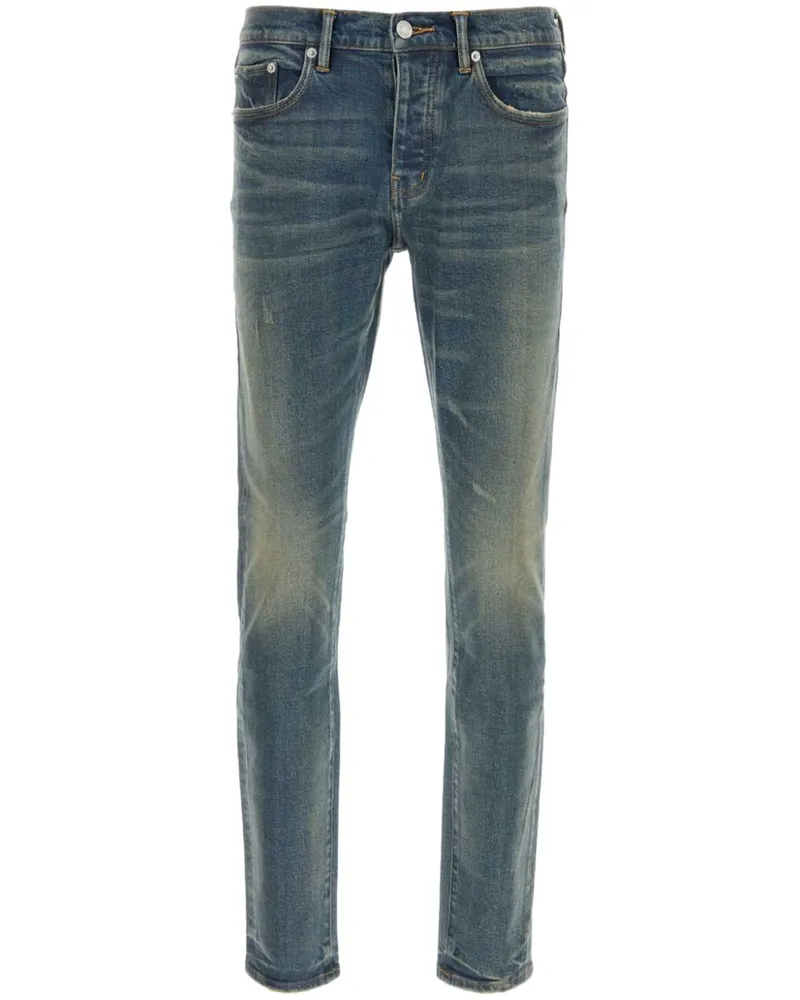 PURPLE BRAND P001 Skinny-Jeans - Blau Blau