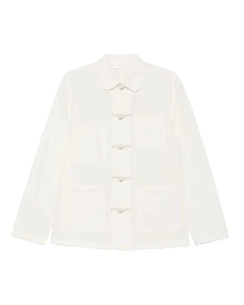 The Row Behati Jacke mit Knebelverschluss - Weiß Weiß
