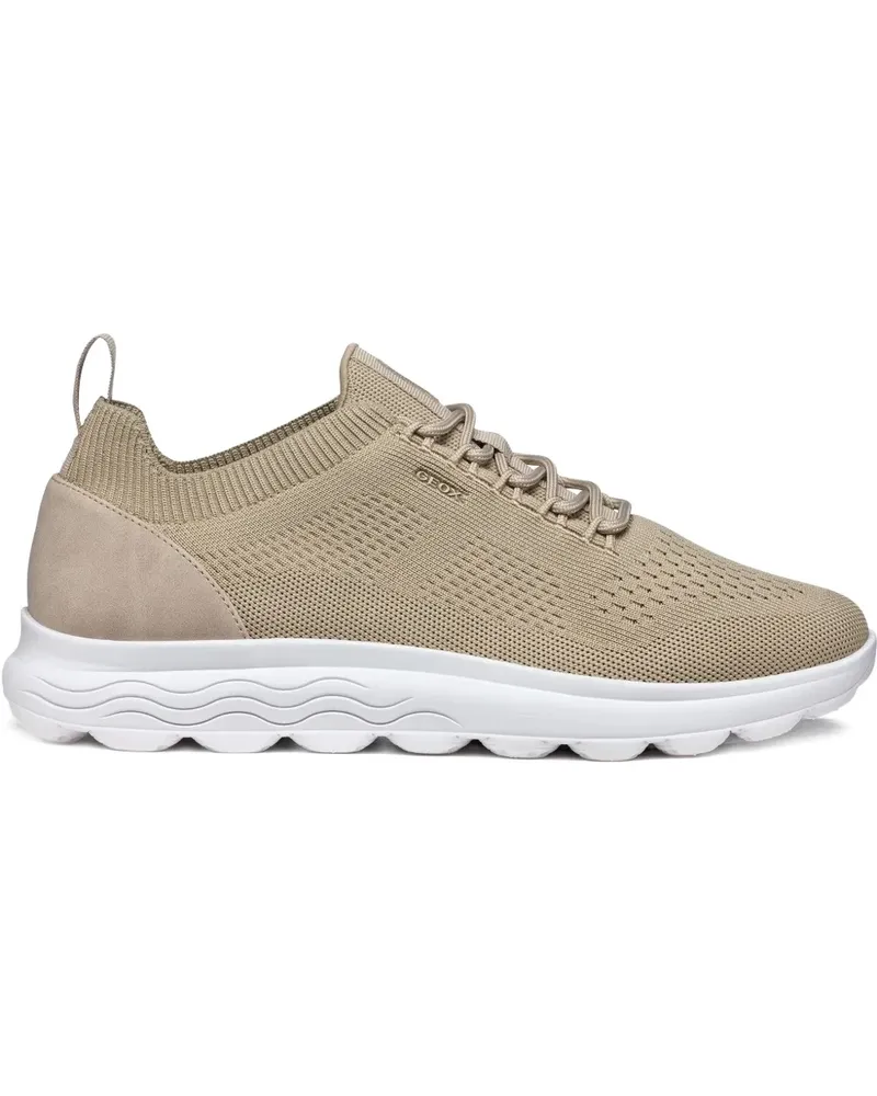 Geox Spherica Sneakers mit gestricktem Obermaterial - Nude Nude