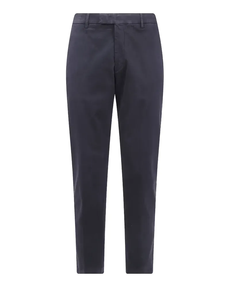 MICHAEL COAL cotton chino trousers - Schwarz Schwarz