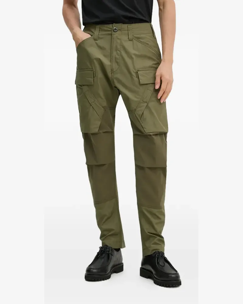 G-STAR RAW 3D Cargohose im Tapered-Design - Grün Grün