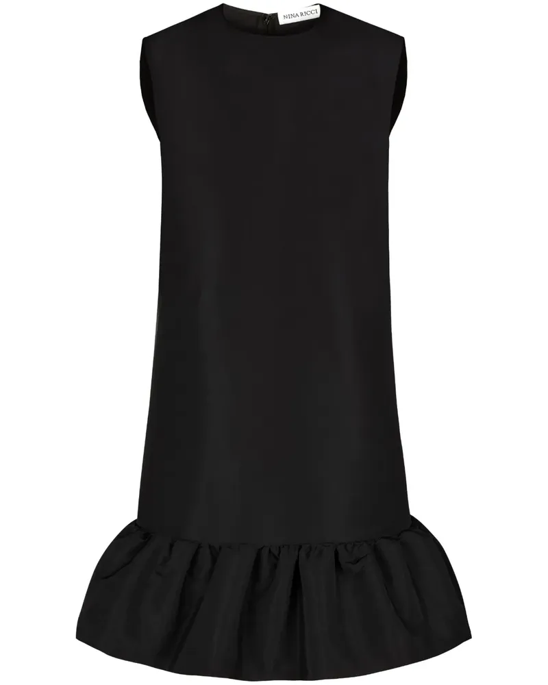 Nina Ricci Ärmelloses Kleid - Schwarz Schwarz