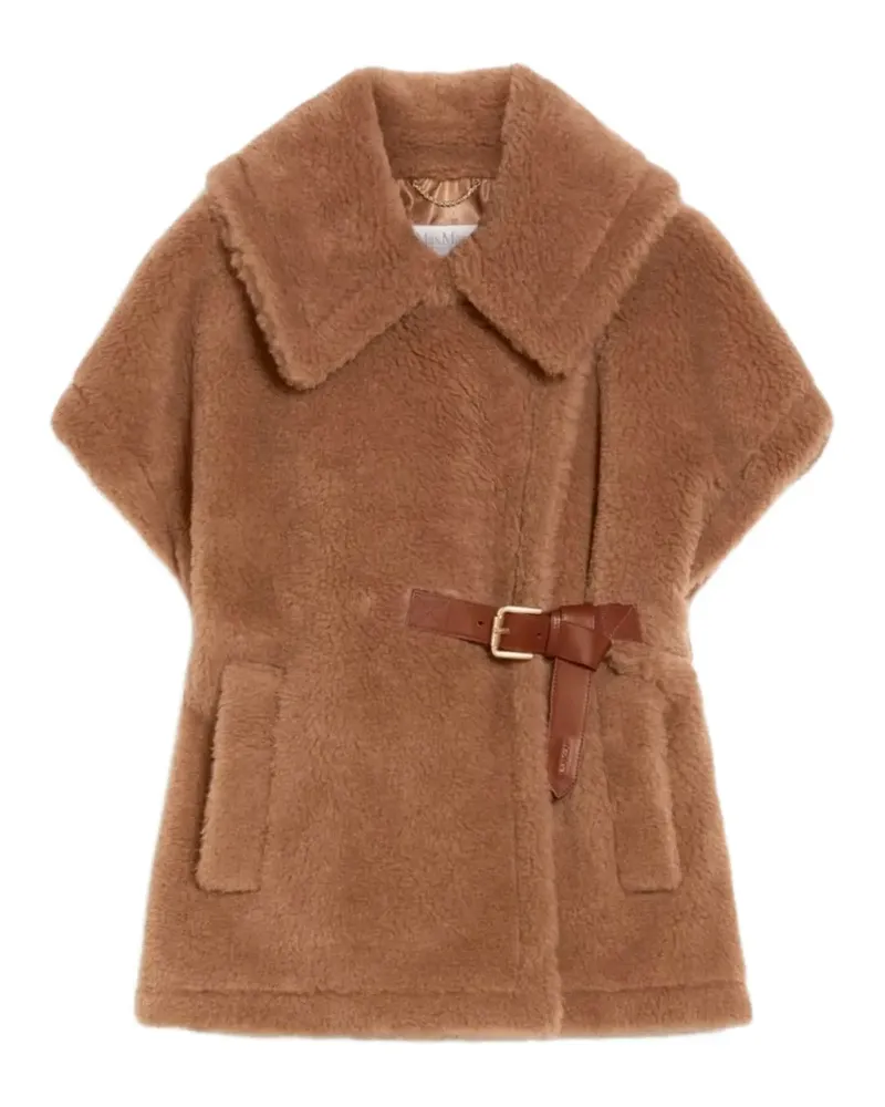 Max Mara Jacke aus Faux Shearling - Braun Braun