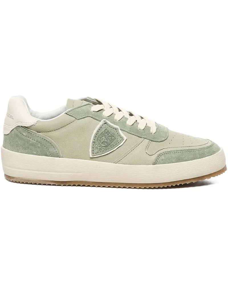 Philippe Model Nice Sneakers aus Wildleder - Grün Grün