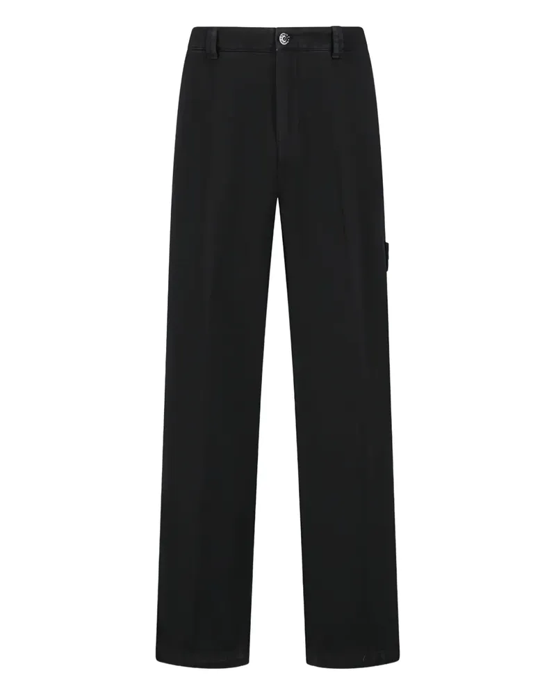 Stone Island patch trousers trouseres - Schwarz Schwarz