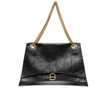 Große Crush Schultertasche - Schwarz