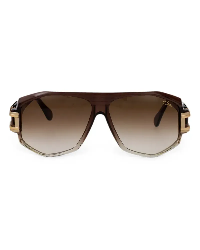 CAZAL geometric-frame sunglasses - Braun Braun