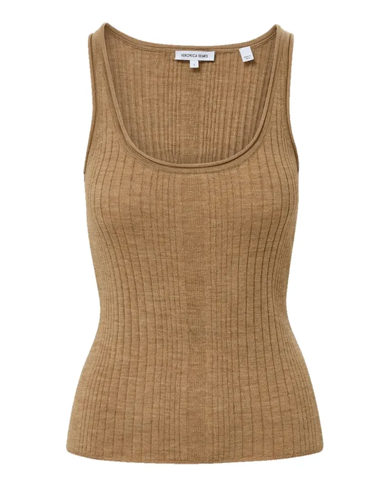 Veronica Beard ribbed tank top - Braun Braun