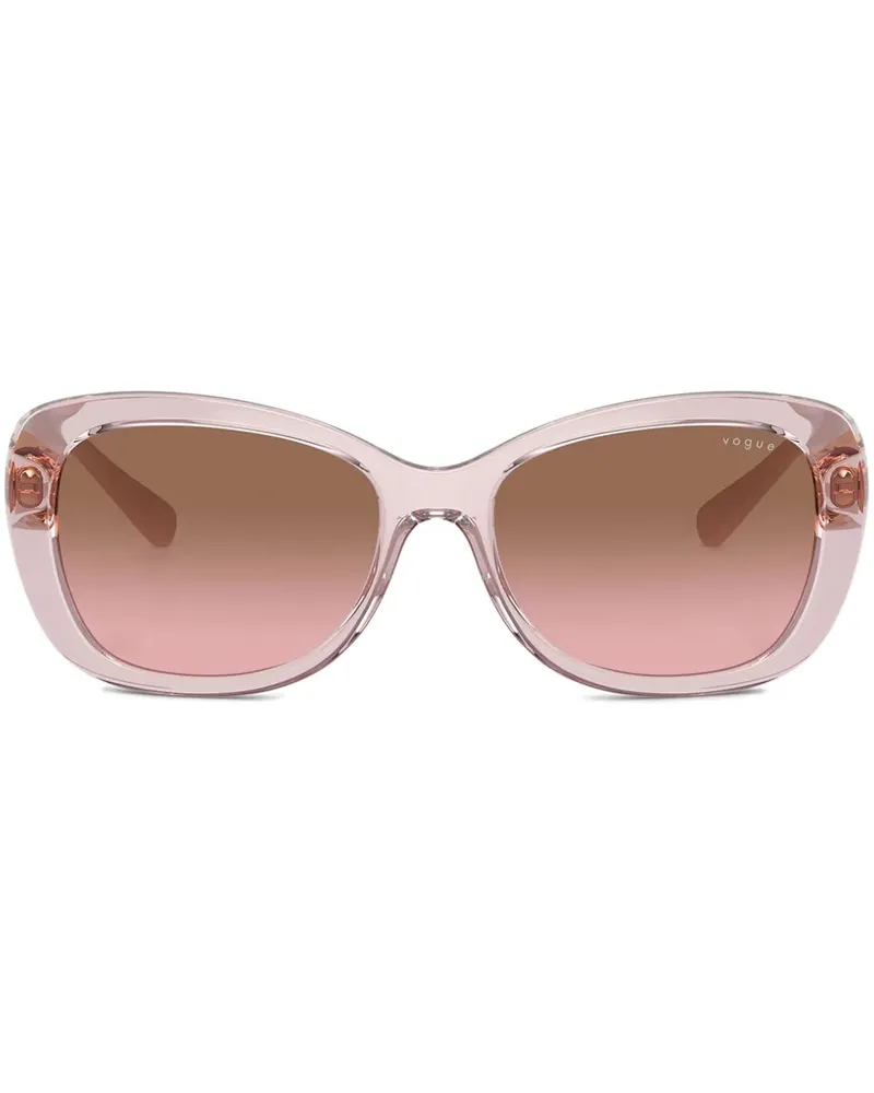 Vogue Transparente Sonnenbrille - Rosa Rosa