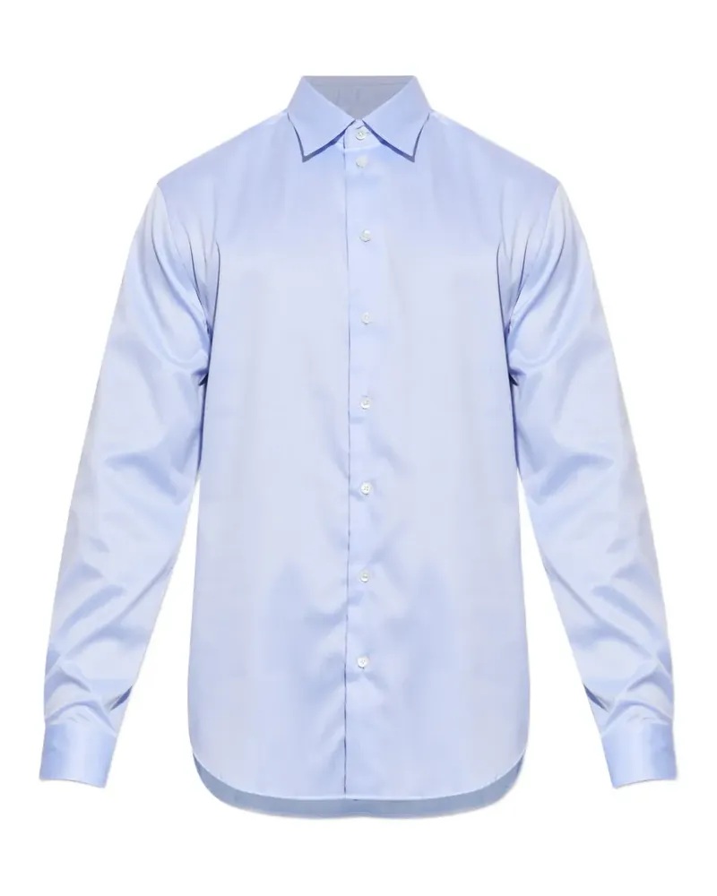 Emporio Armani long-sleeve button-down shirt - Blau Blau