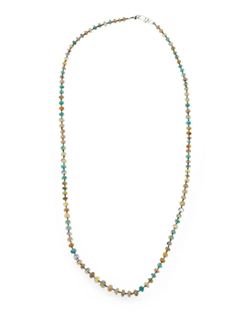 Madison Halskette mit Opal - Blau Blau
