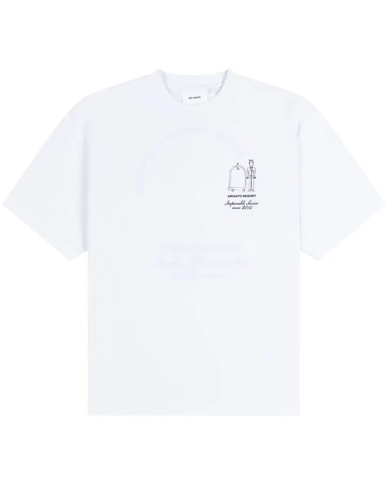 Axel Arigato Resort T-Shirt Weiß