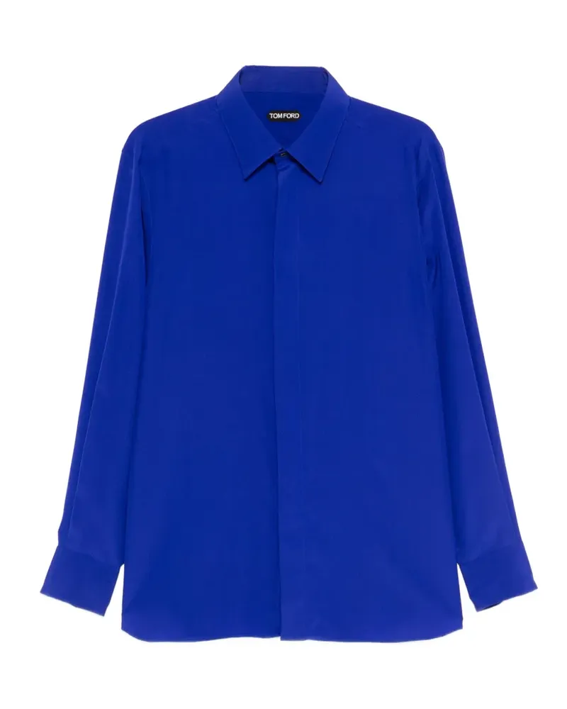 Tom Ford long-sleeve shirt - Blau Blau