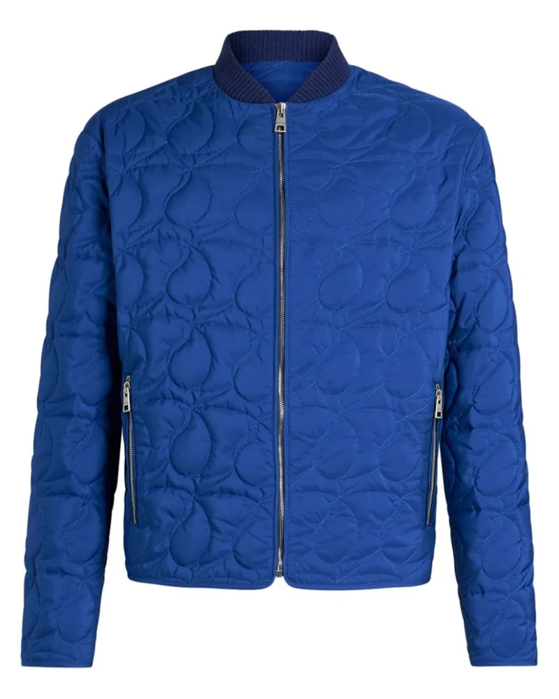 Etro Bomberjacke mit Paisley-Steppung - Blau Blau