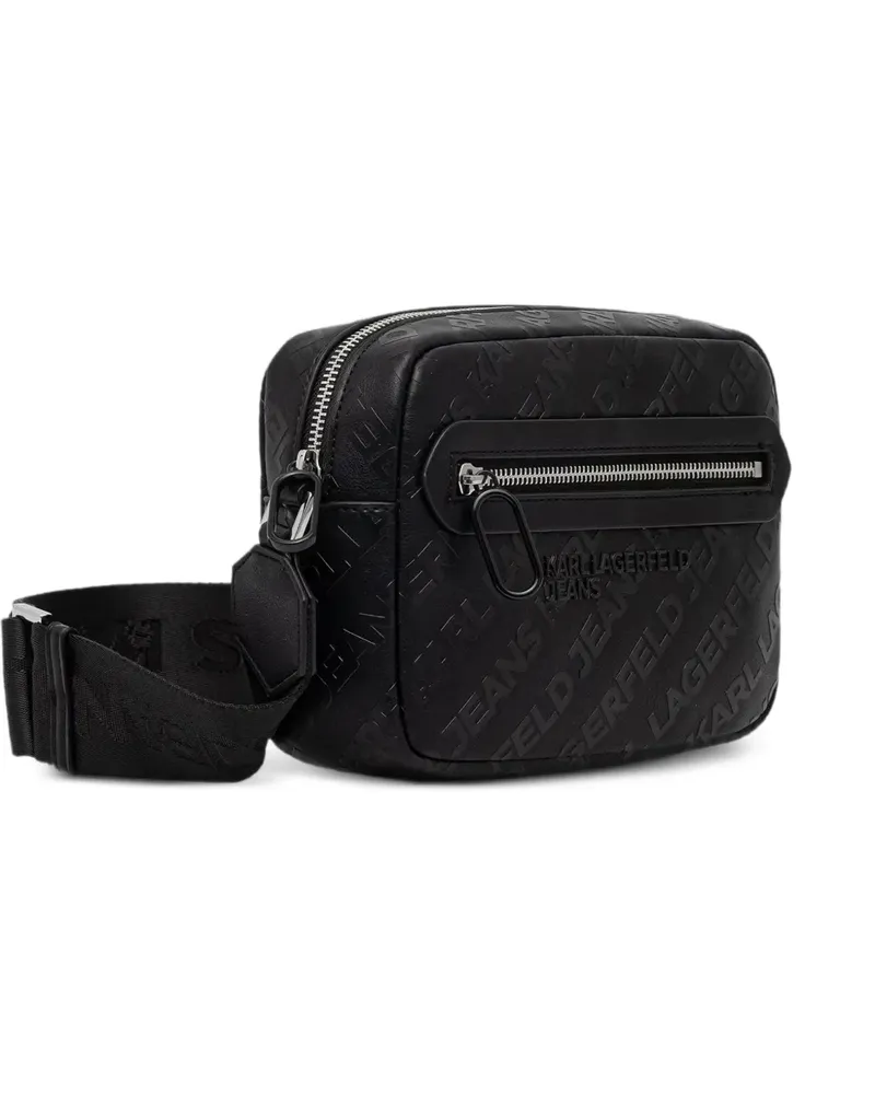 Karl Lagerfeld Gürteltasche mit Logo-Prägung - Schwarz Schwarz