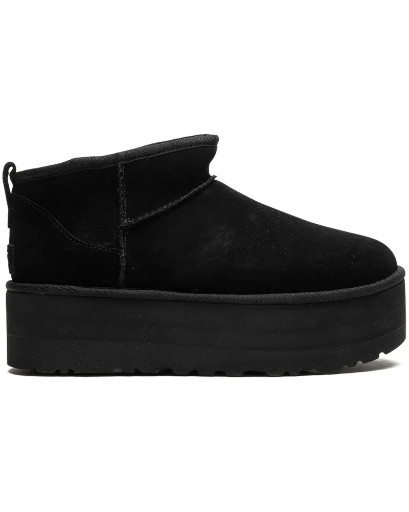 UGG Classic Ultra Mini Plateau-Stiefel - Schwarz Schwarz