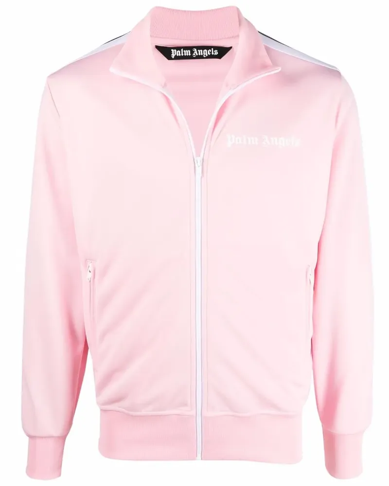Palm Angels Sportjacke mit Logo-Print - Rosa Rosa