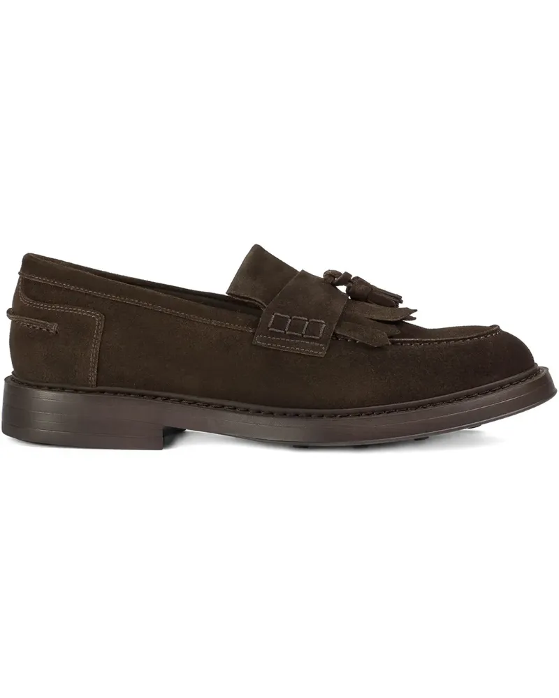 Doucal´s tassel-detail suede loafer - Braun Braun