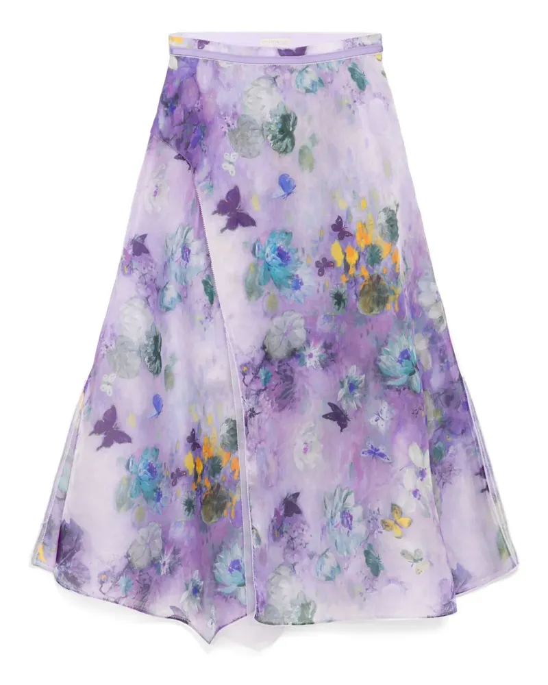 SHIATZY CHEN Rock mit Print - Violett Violett