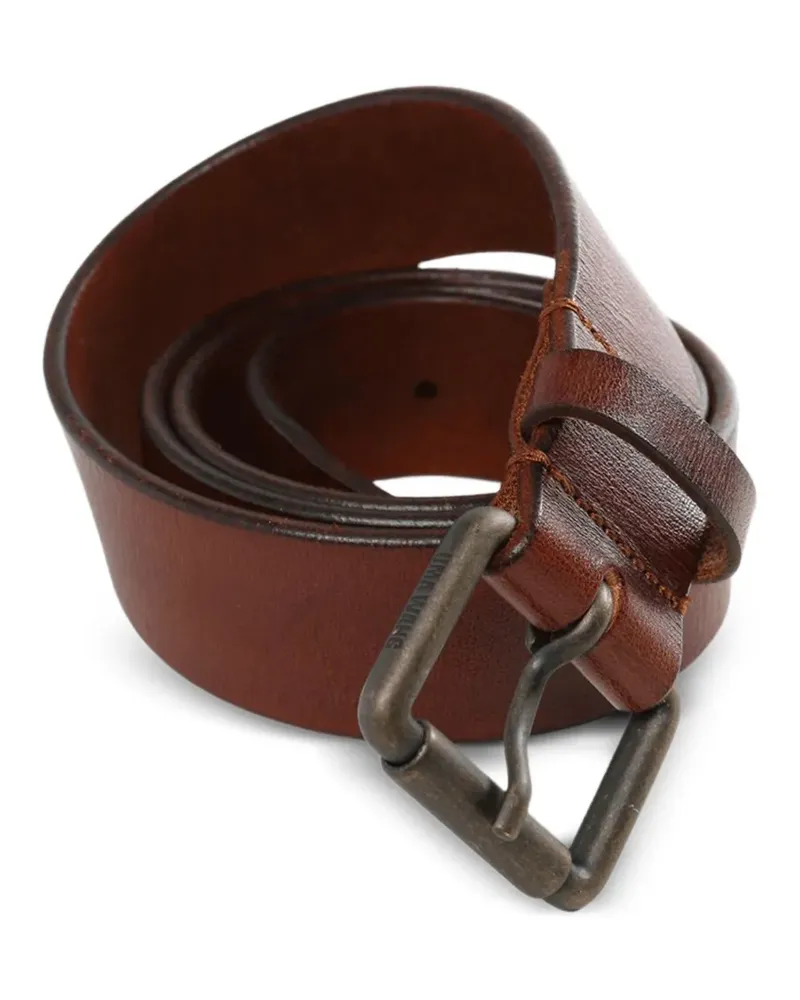 Uma Wang leather belt - Braun Braun