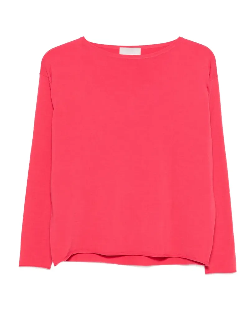 hemisphere long-sleeve T-shirt - Rosa Rosa