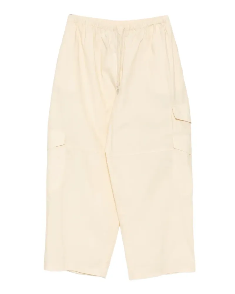 Kitsuné oversize cargo trousers - Nude Nude