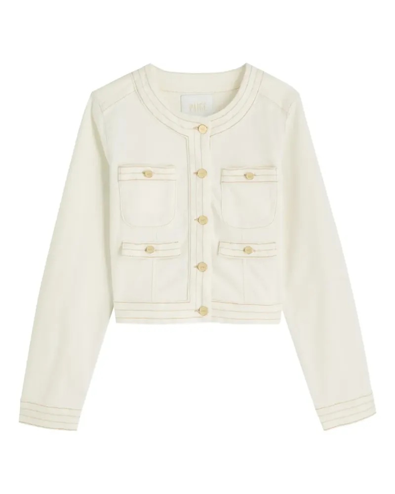 Paige pocket button jacket - Nude Nude