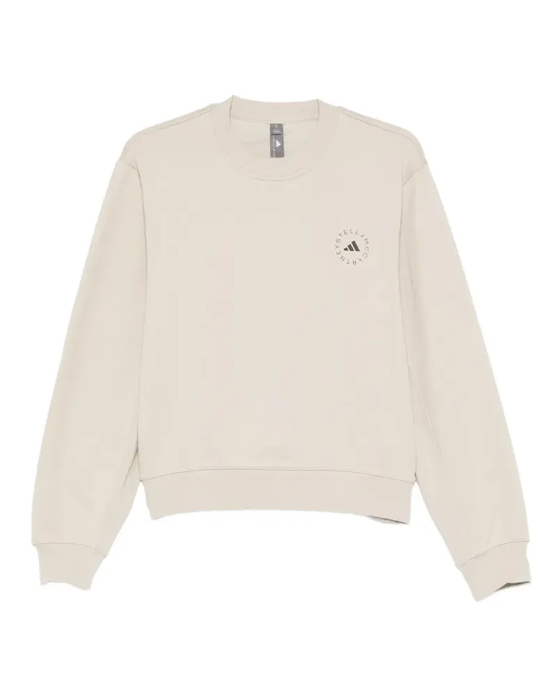 adidas Sweatshirt mit Logo - Nude Nude