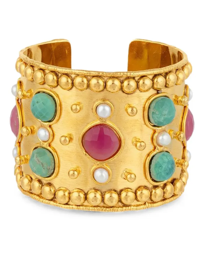 Sylvia Toledano Armband mit gehämmertem Effekt - Gold Gold