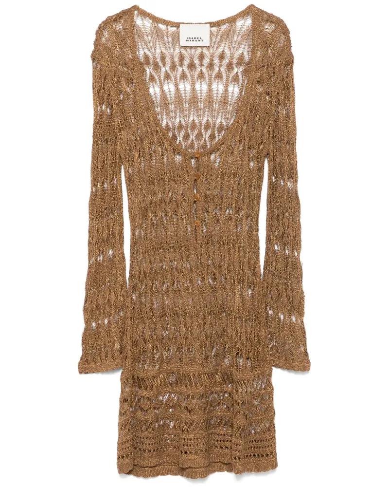 Isabel Marant Pia Minikleid - Gold Gold