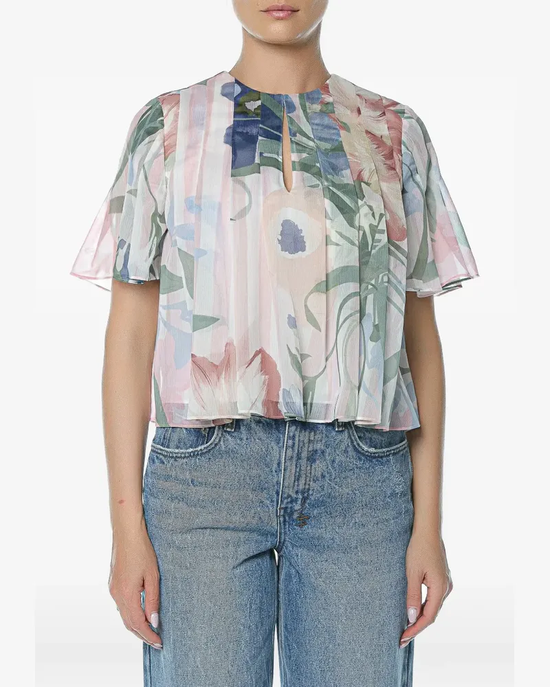 Ted Baker Oberteil mit Print - Rosa Rosa