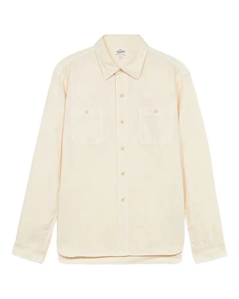 Fortela Workt patch-pocket shirt - Nude Nude