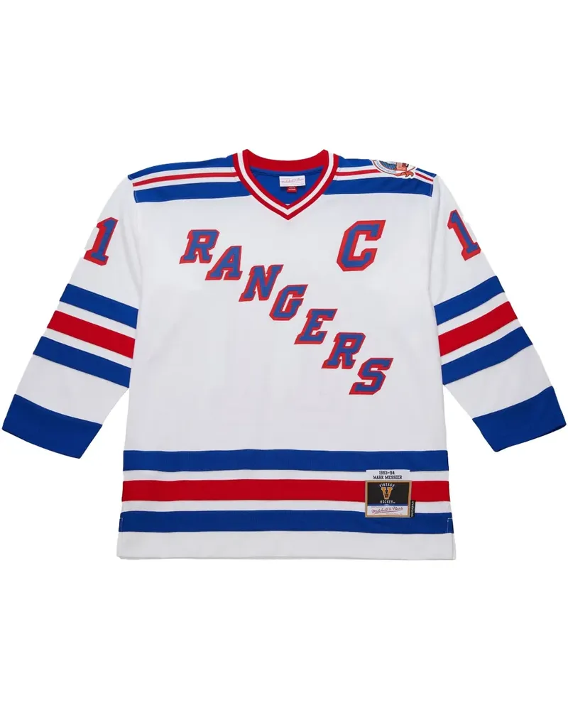 Mitchell & Ness NHL "Rangers 1993 Mark Messier" Trikot - Weiß Weiß