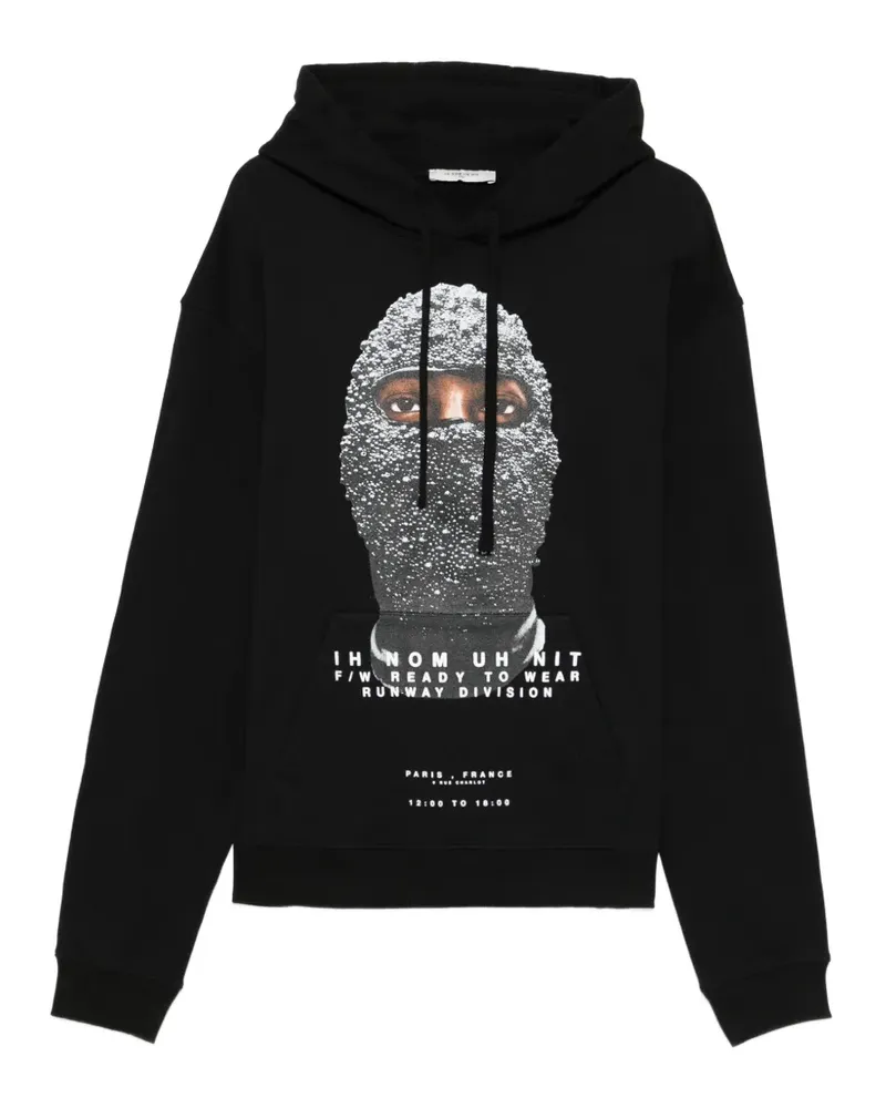 IH NOM UH NIT printed hoodie - Schwarz Schwarz
