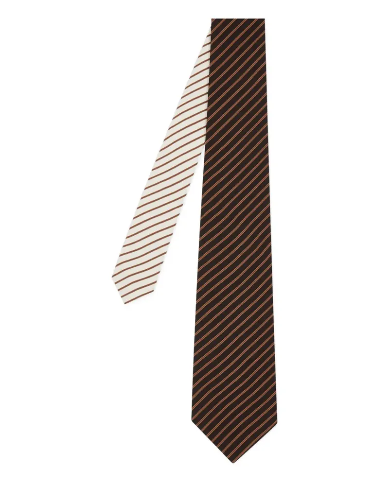 Paul Smith striped tie - Braun Braun