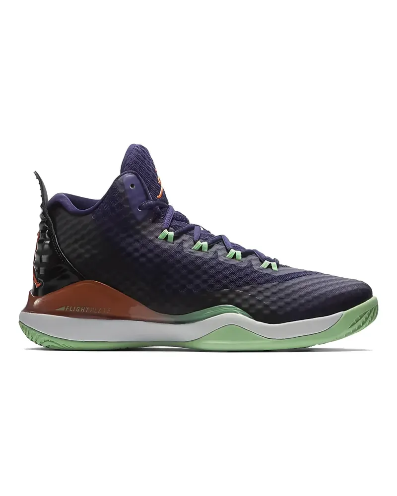 Jordan Super.Fly 3 PO "Ink/Bright Mandarin/Black/White" sneakers - Violett Violett
