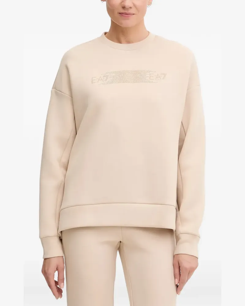 EA7 Logo Series tracksuit - Nude Nude