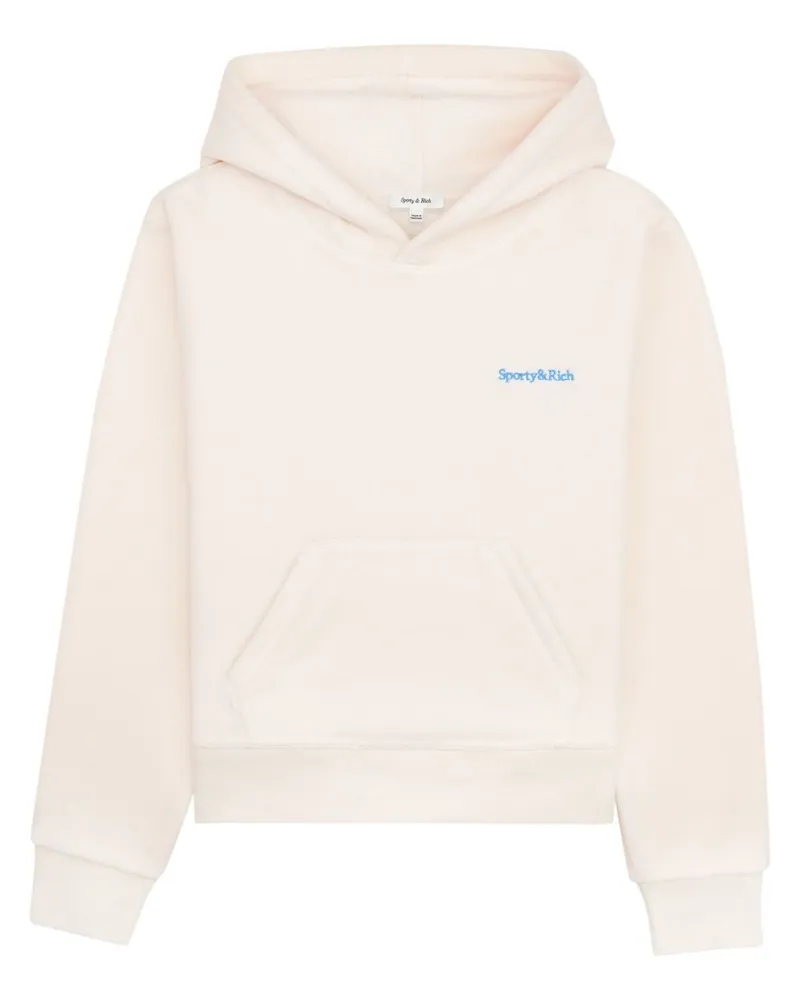 SPORTY & RICH Sweatshirt aus Fleece - Nude Nude