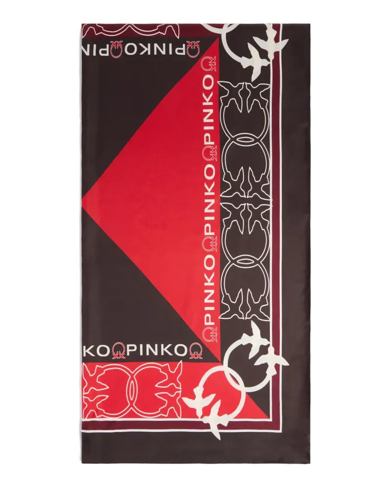 Pinko patterned scarf - Violett Violett