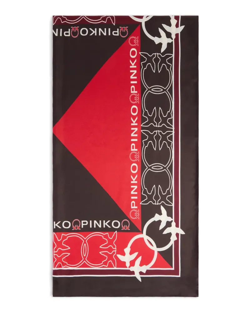 Pinko patterned scarf - Violett Violett