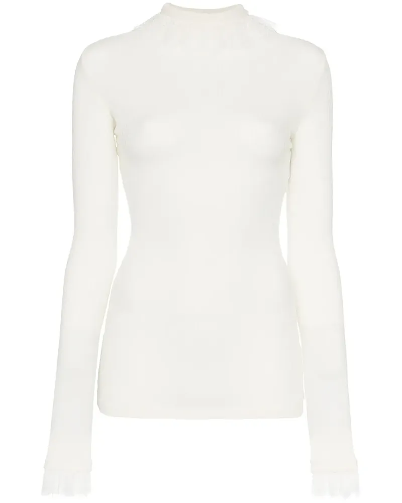 Philosophy Di Lorenzo Serafini Oberteil mit langen Ärmeln - Weiß Weiß