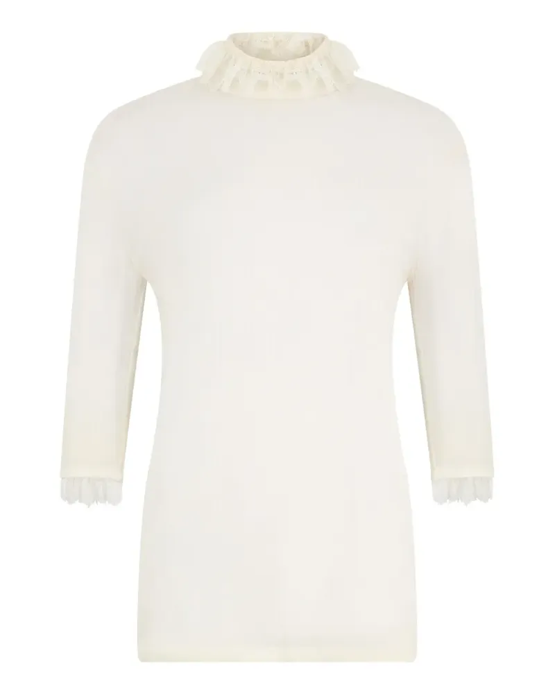 Philosophy Di Lorenzo Serafini Oberteil mit langen Ärmeln - Weiß Weiß