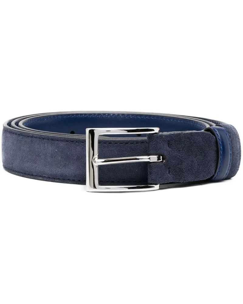 Hogan Gürtel aus Wildleder - Blau Blau