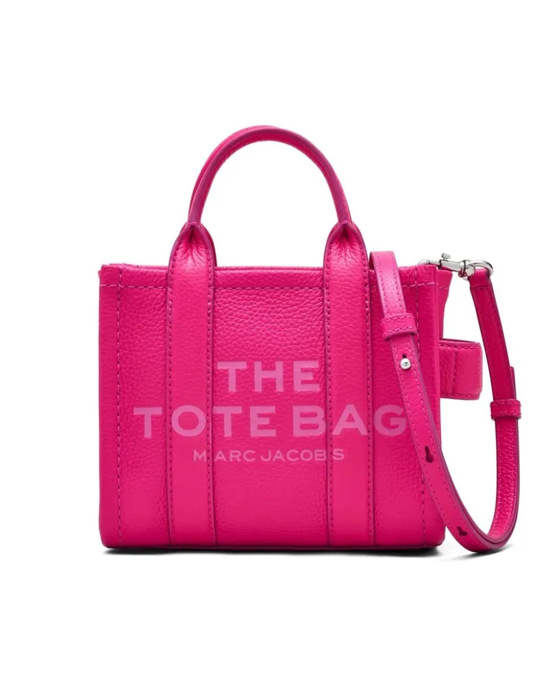 Marc Jacobs The Leather Crossbody Tote Tasche - Rosa Rosa