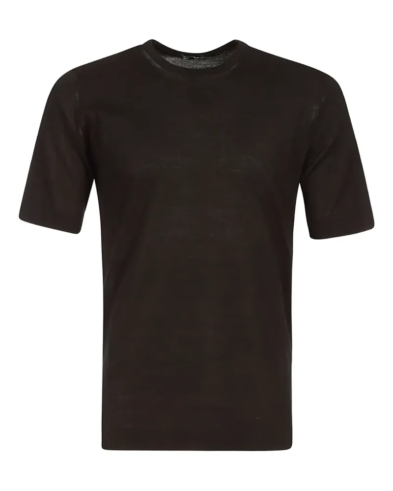 Alpha Industries crew-neck short-sleeve T-shirt - Schwarz Schwarz