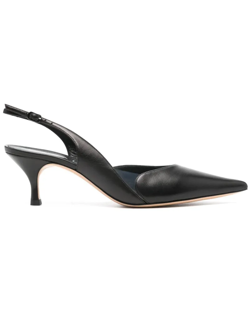 Casadei Pumps aus Leder 70mm - Schwarz Schwarz